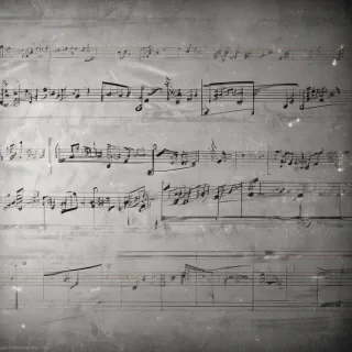 notes music background