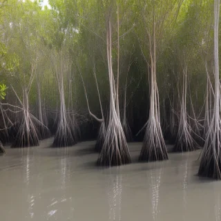 mangrove trees