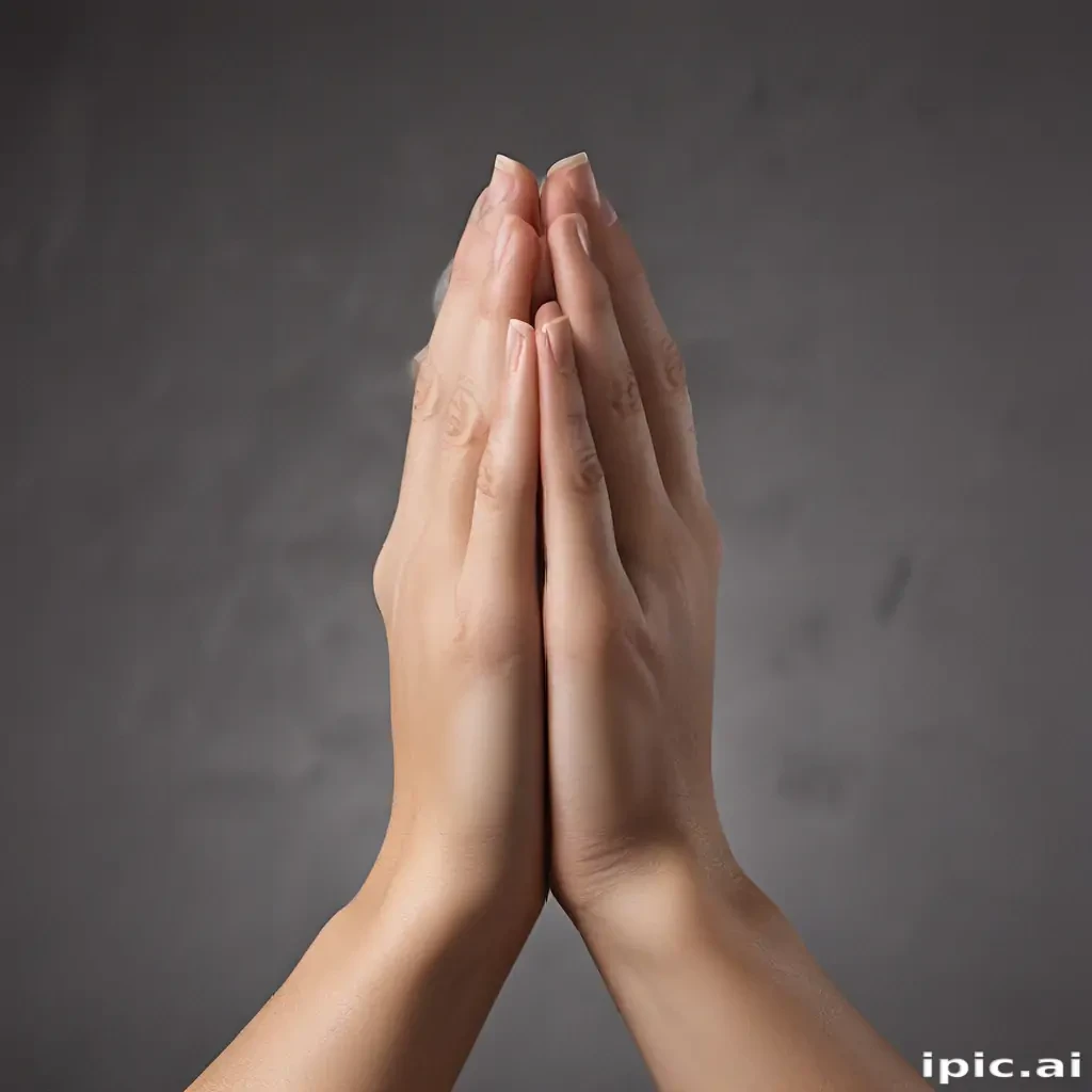 pray hands png