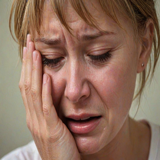 picture of someone crying