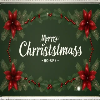 christmas background vintage