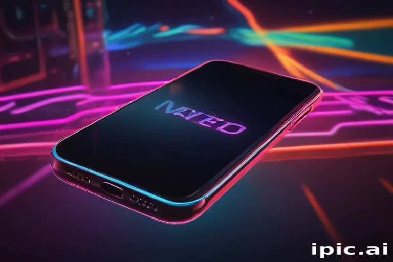 4k neon phone wallpaper