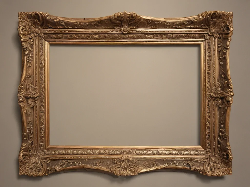 transparent border frame