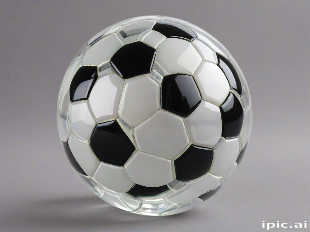 transparent soccer ball