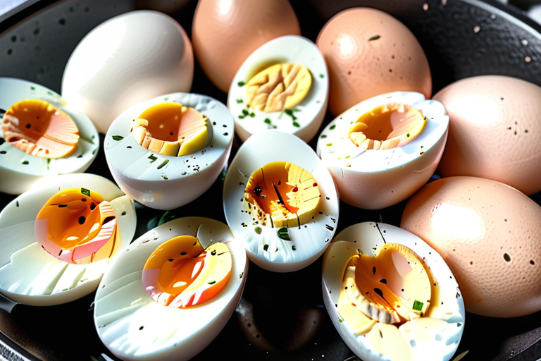 hard boiled eggs in ninja foodi