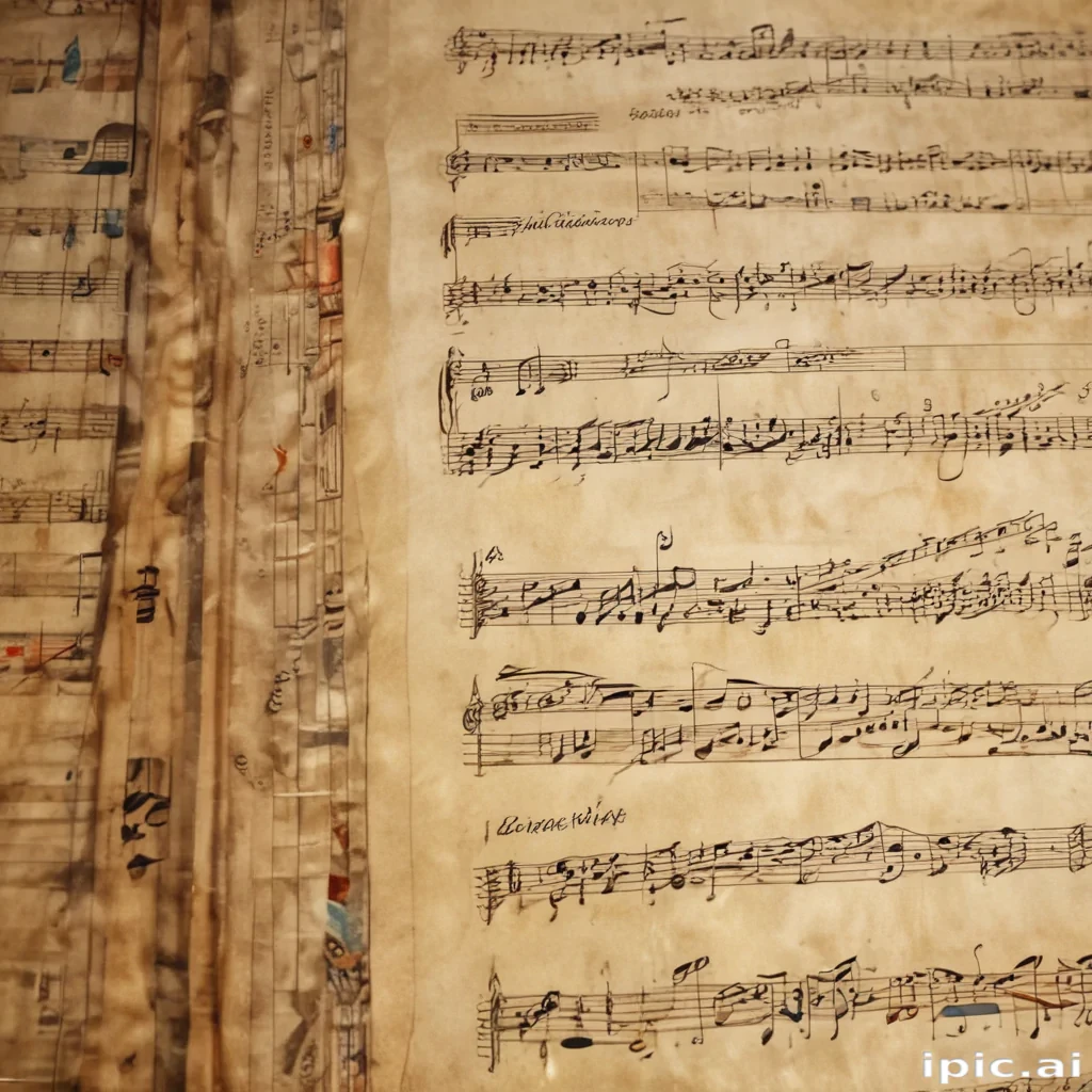 notes music background