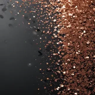 glitter transparent background
