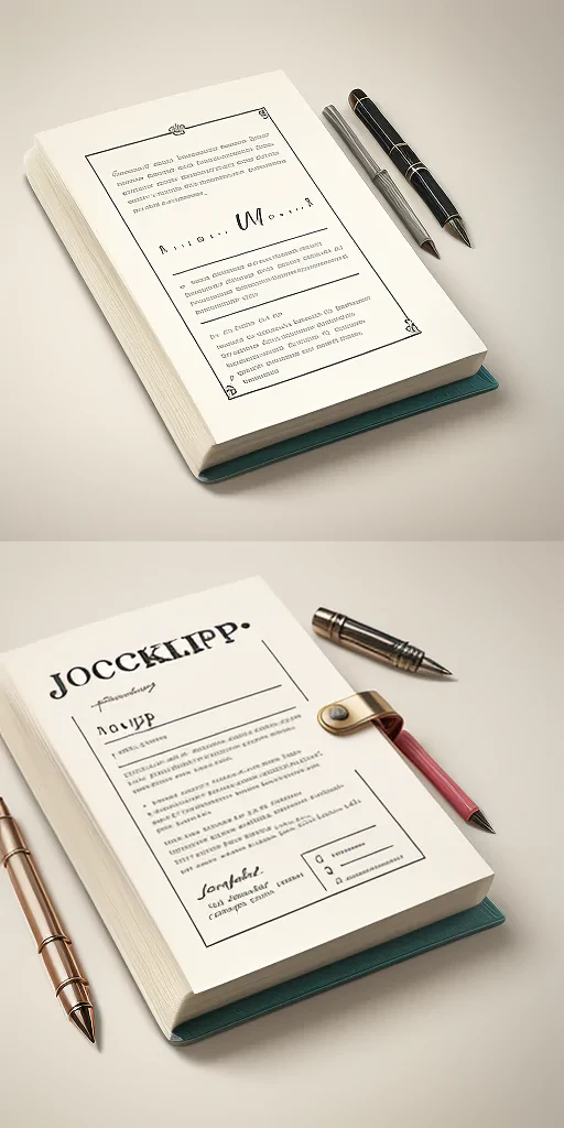 journal mockup