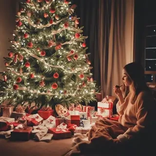 christmas pic aesthetic