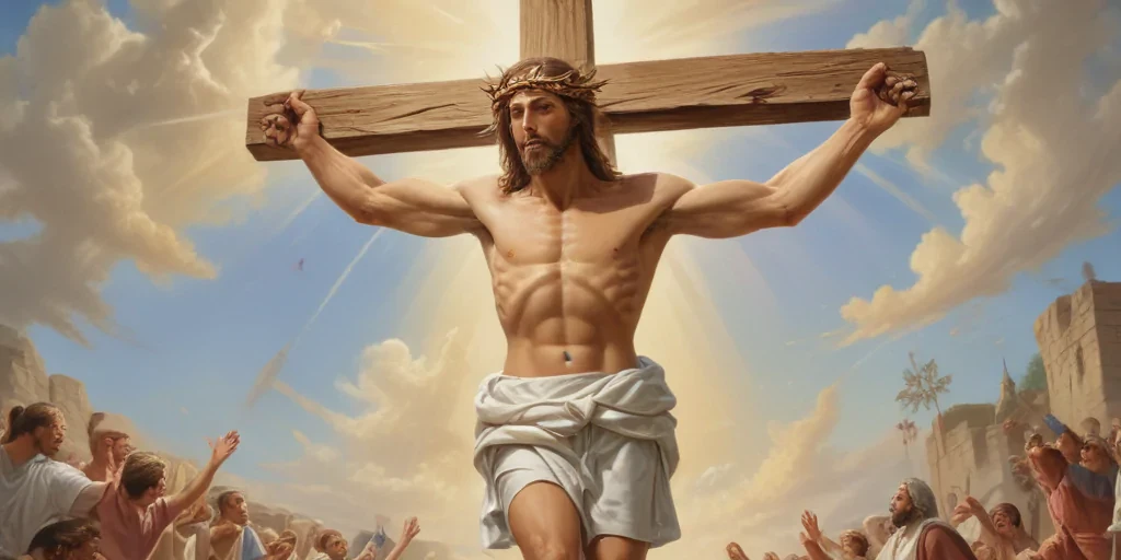 images jesus on cross
