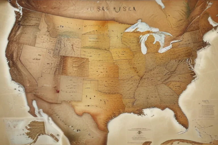 map of usa