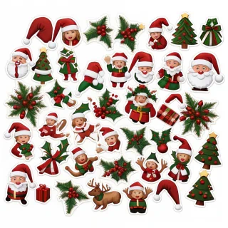 christmas stickers png