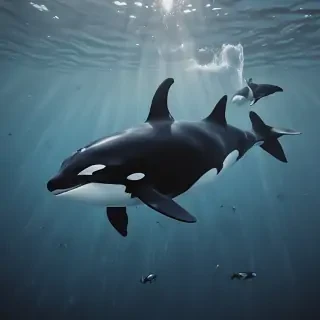 wallpaper orca