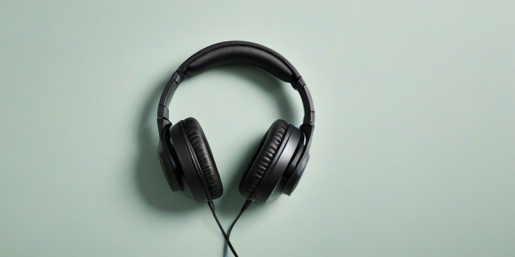 headphones background