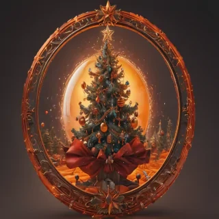 merry christmas transparent background