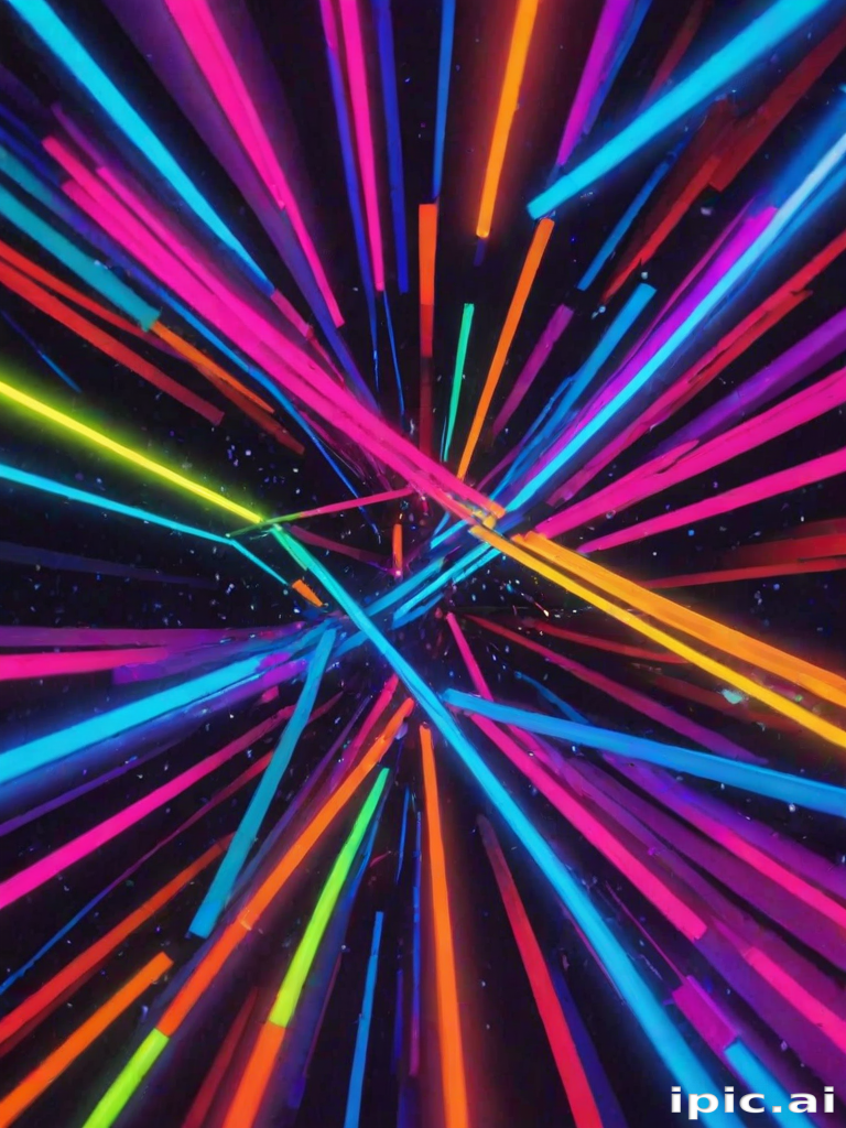 neon colored backgrounds
