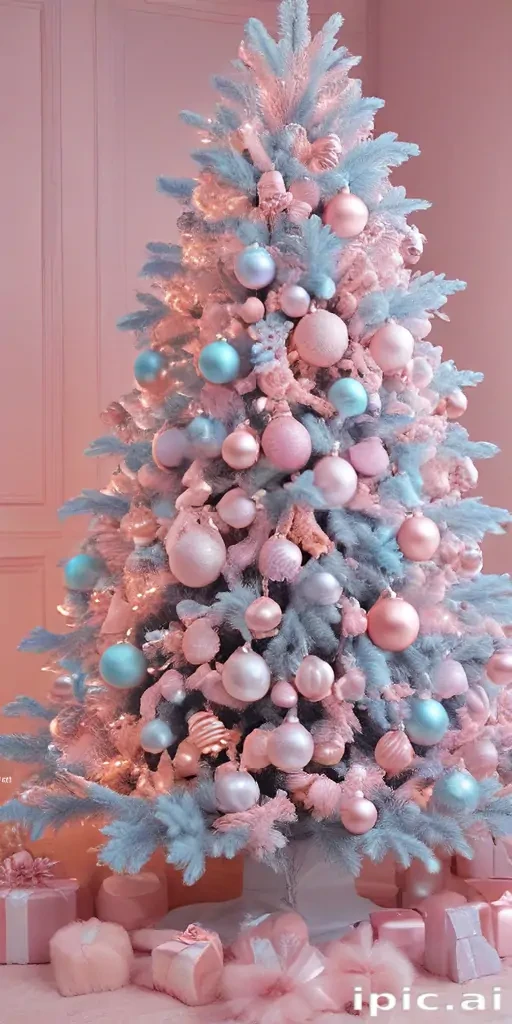 pastel aesthetic christmas wallpaper