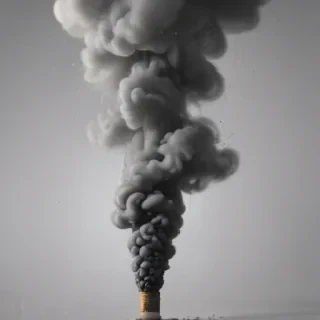 smoke no background