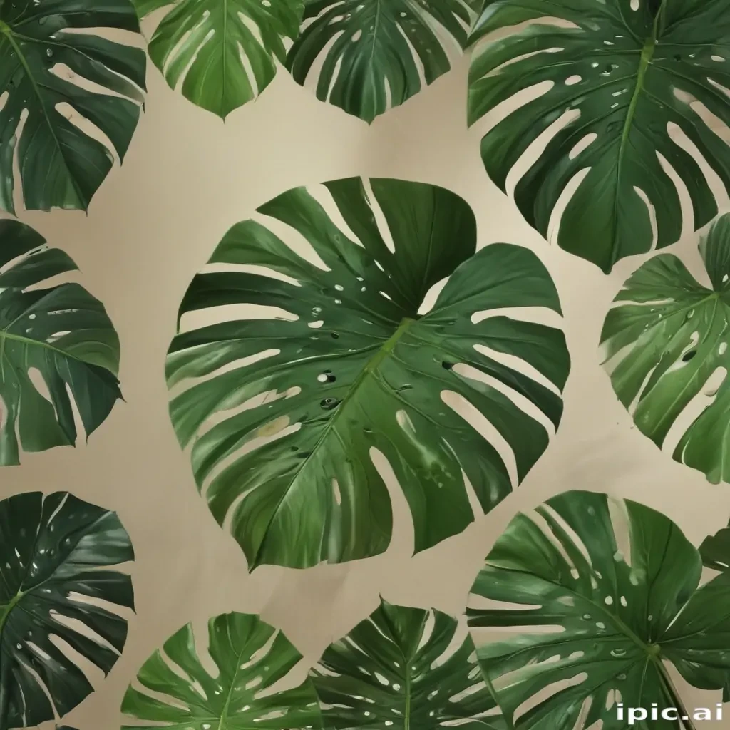 monstera background