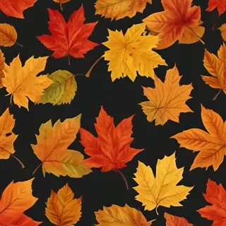 fall leaves png transparent