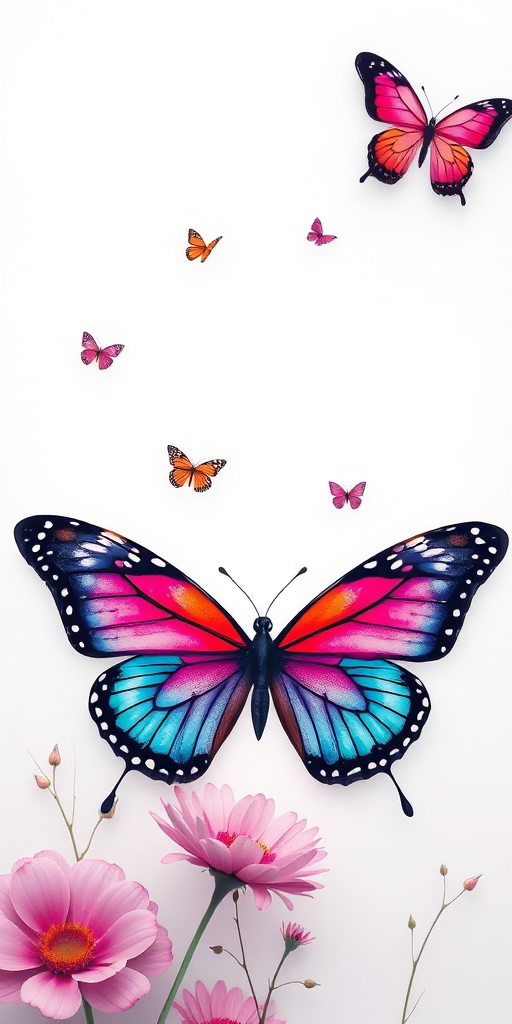 wallpaper iphone butterfly