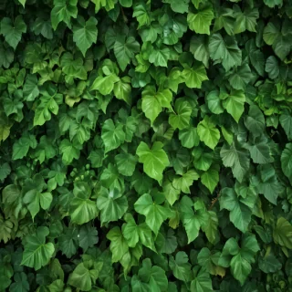 green leaves background