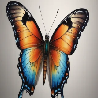 butterfly drawing png