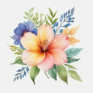 watercolor flower png
