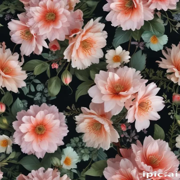 floral phone background
