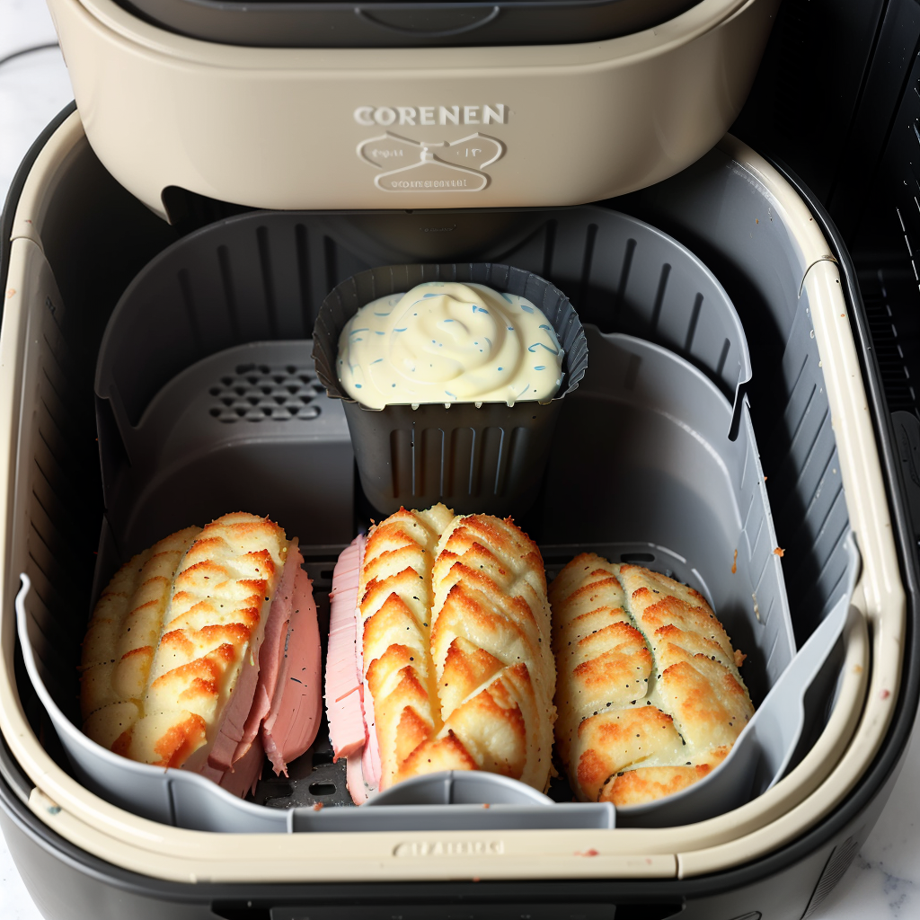 frozen cordon bleu in air fryer