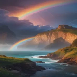 aesthetic rainbow backgrounds