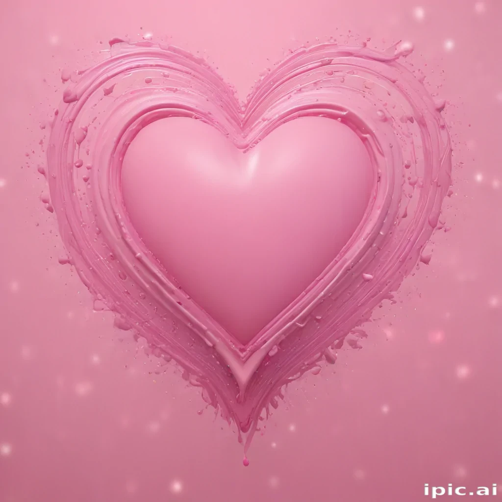 background pink heart