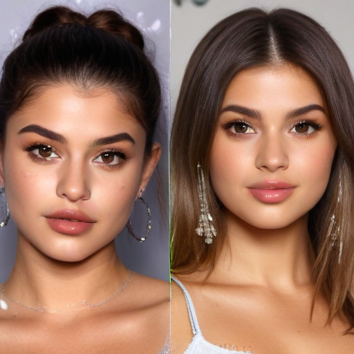 hailey bieber selena gomez copying