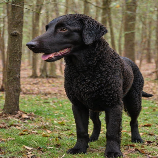 curly coated retriever
