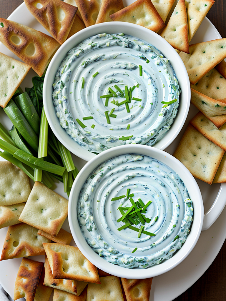 spinach dip with hidden valley ranch dressing