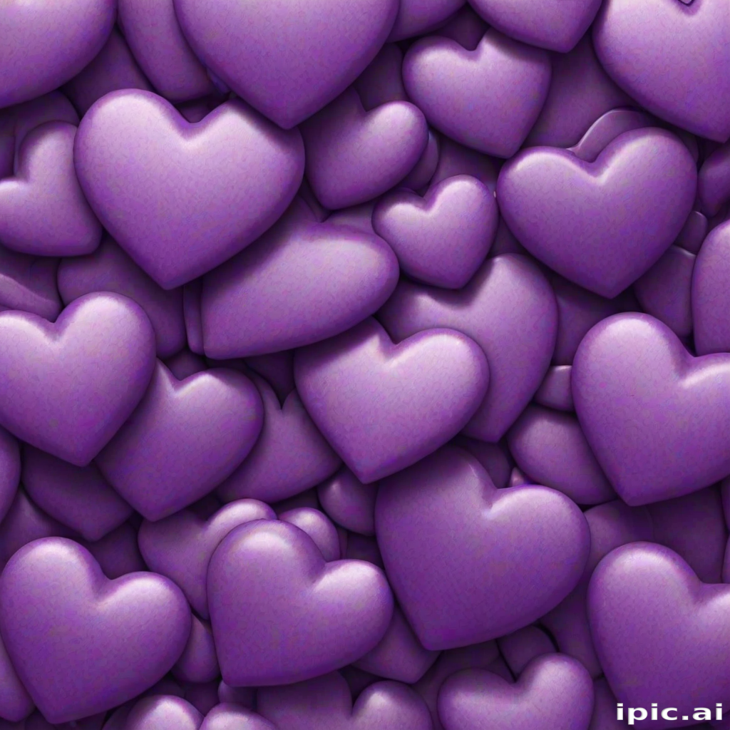 purple hearts wallpaper