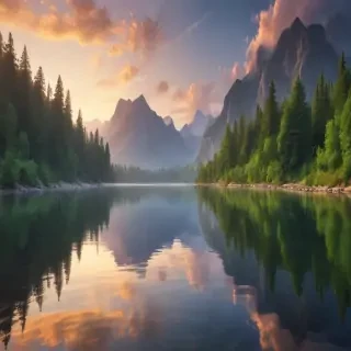 lake background