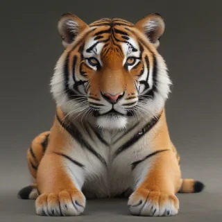tiger transparent