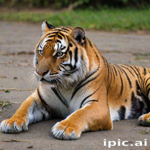 transparent tiger
