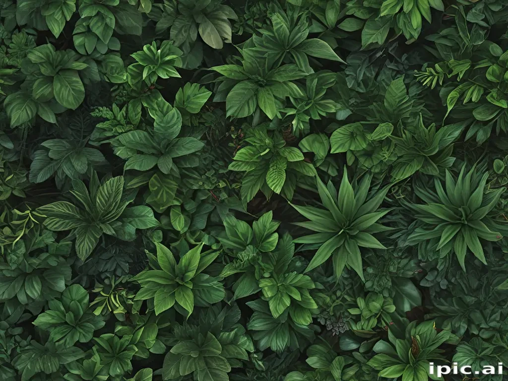 zoom background plants
