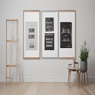 gallery wall mockup