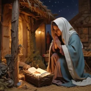 free christmas nativity scene