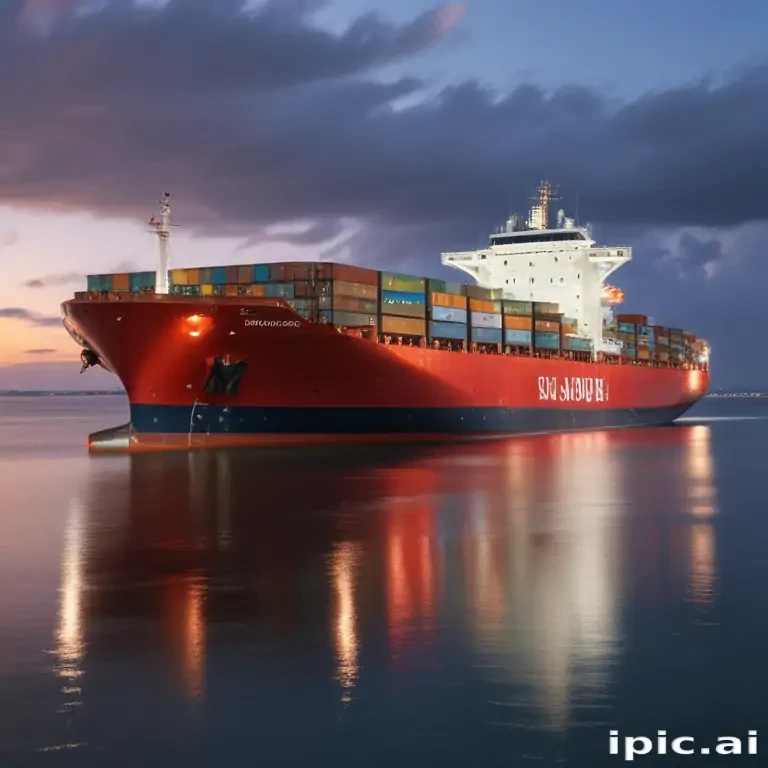 container ship