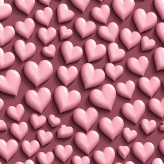 pink hearts png