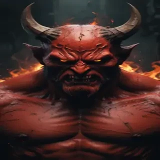wallpaper of the devil