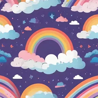 cute rainbow backgrounds