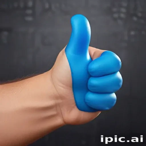 blue thumbs up emoji