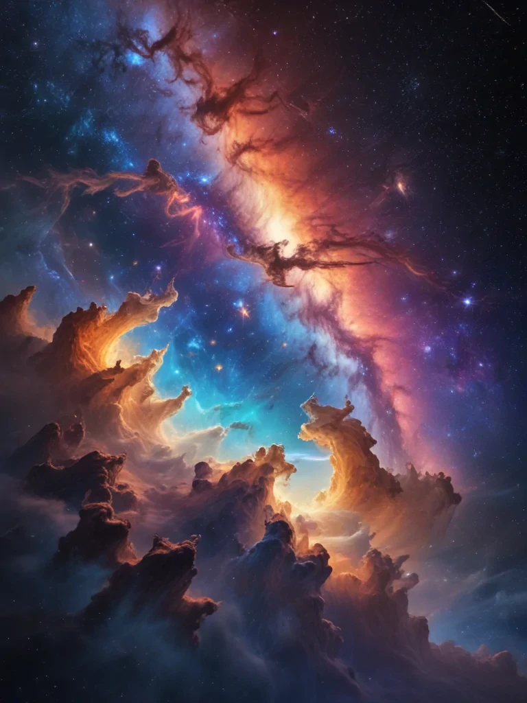galactic background