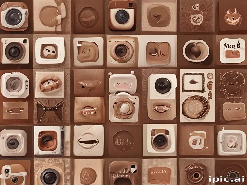 aesthetic instagram highlight covers brown