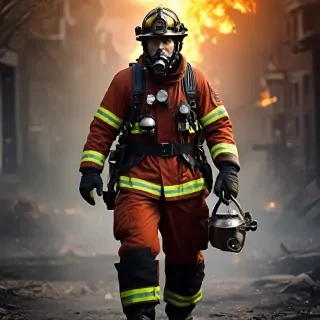 wallpaper fireman